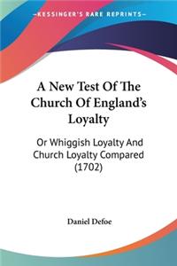 A New Test Of The Church Of England's Loyalty