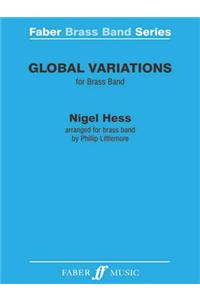 Global Variations: (Brass Band Score and Parts) (Faber Brass Band Series)