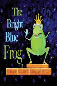 Bright Blue Frog