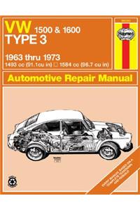 VW Type 3, 1500 and 1600, 1963-1973