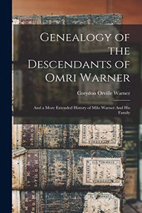 Genealogy of the Descendants of Omri Warner