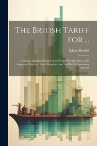 British Tariff for ...
