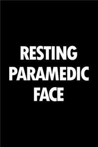 Resting paramedic face