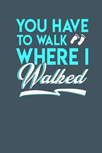 You Have To Walk Where I Walked
