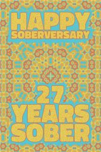 Happy Soberversary 27 Years Sober