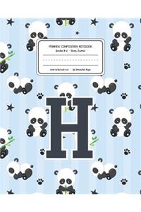 Primary Composition Notebook Grades K-2 Story Journal H