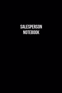 Salesperson Notebook - Salesperson Diary - Salesperson Journal - Gift for Salesperson