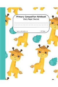 Primary Composition Notebook Story Paper Journal