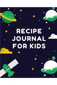 Recipe Journal For Kids