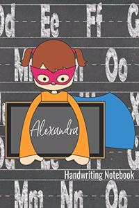 Alexandra Handwriting Notebook