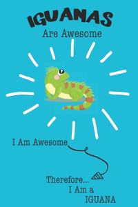 Iguana Are Awesome I Am Awesome There For I Am a Iguana