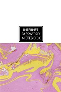 Internet Password Notebook