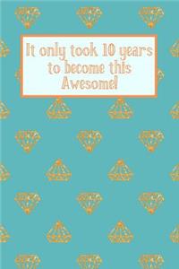 It Only Took 10 Years to Become This Awesome!