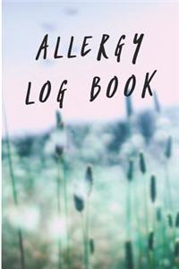 Allergy Log Book