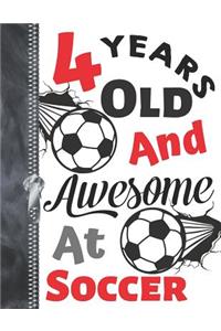 4 Years Old and Awesome at Soccer