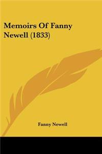 Memoirs Of Fanny Newell (1833)