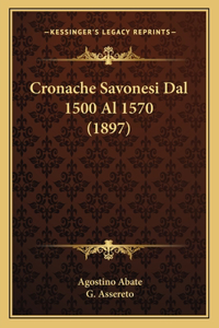 Cronache Savonesi Dal 1500 Al 1570 (1897)