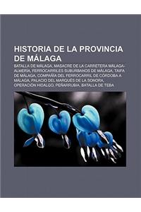 Historia de La Provincia de Malaga