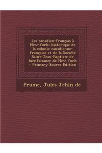 Les Canadien-Francais a New-York