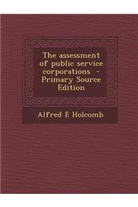 Assessment of Public Service Corporations