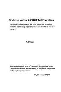Doctrine for the 2050 Global Education