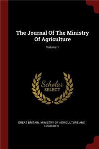 The Journal of the Ministry of Agriculture; Volume 1