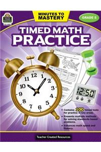 Minutes to Mastery-Timed Math Practice Grade 5