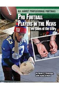 Pro Football Players in the News