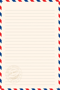 Airmail Boxed Stationery