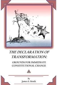 Declaration of Transformation