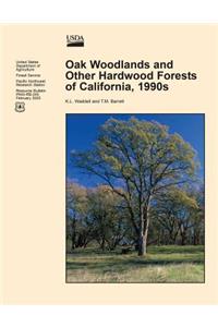 Oak Woodlands and Other Hardwood Forest of California, 1990s