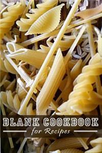 Blank Cookbook For Recipes