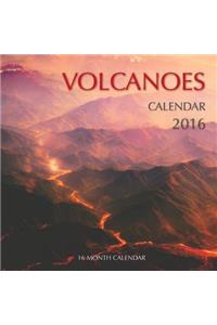 Volcanoes Calendar 2016