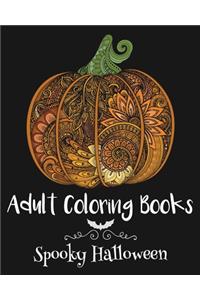Adult Coloring Books: Spooky Halloween
