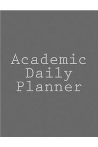 Academic Daily Planner