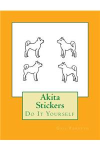 Akita Stickers