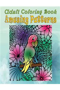 Adult Coloring Book Amusing Patterns