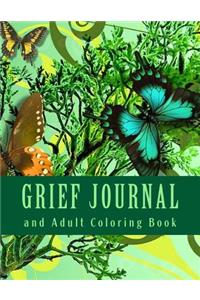 Grief Journal and Adult Coloring Book