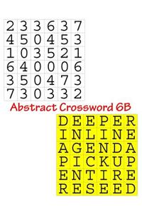 Abstract Crossword 6B