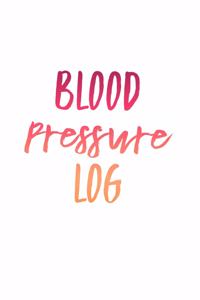 Blood Pressure Log