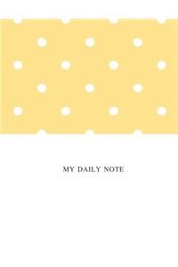 My Daily Note