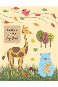 Nanny Daily Log Book