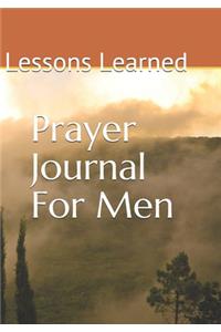 Prayer Journal For Men