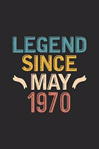Legend Since May 1970