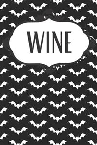 Vampire Bat Wine Journal