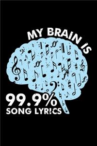 My Brain Is 99.9% Song Lyrics