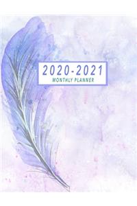 2020-2021 Monthly Planner