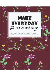 2020 Yearly Goal Planner