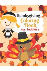 Thanksgiving Coloring Book for Toddlers