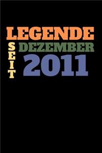 Legende seit Dezember 2011